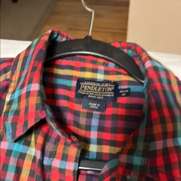 Pendleton multicolor Plaid Blouse - Picture 3 of 5